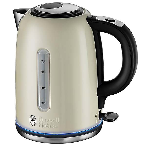 Cream electric outlet kettles