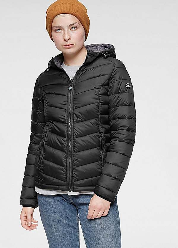 Padded jacket no hood deals