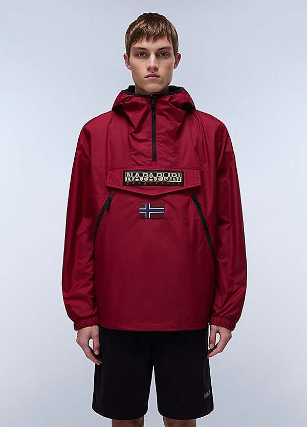 Rainforest Windbreak Pocket Anorak Jacket by Napapijri Look Again - Main Image