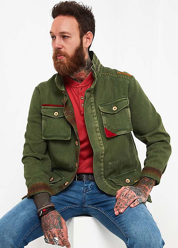 Scotch and soda clearance garment dyed field jacket