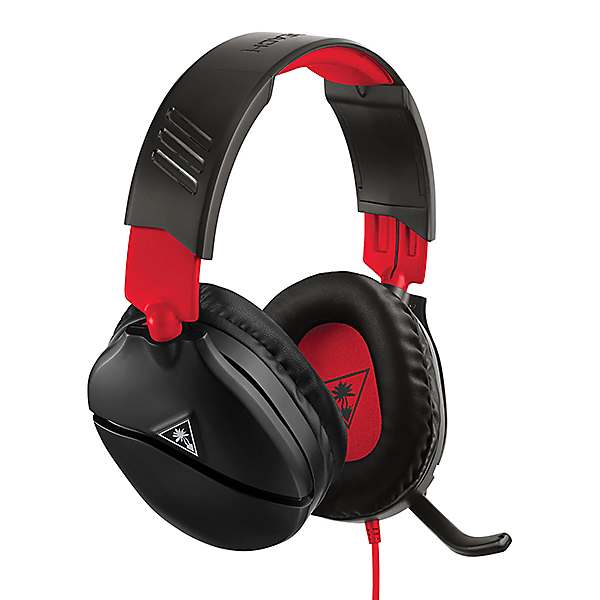Recon 70N Gaming Headset Black Red by Turtle Beach Look Again