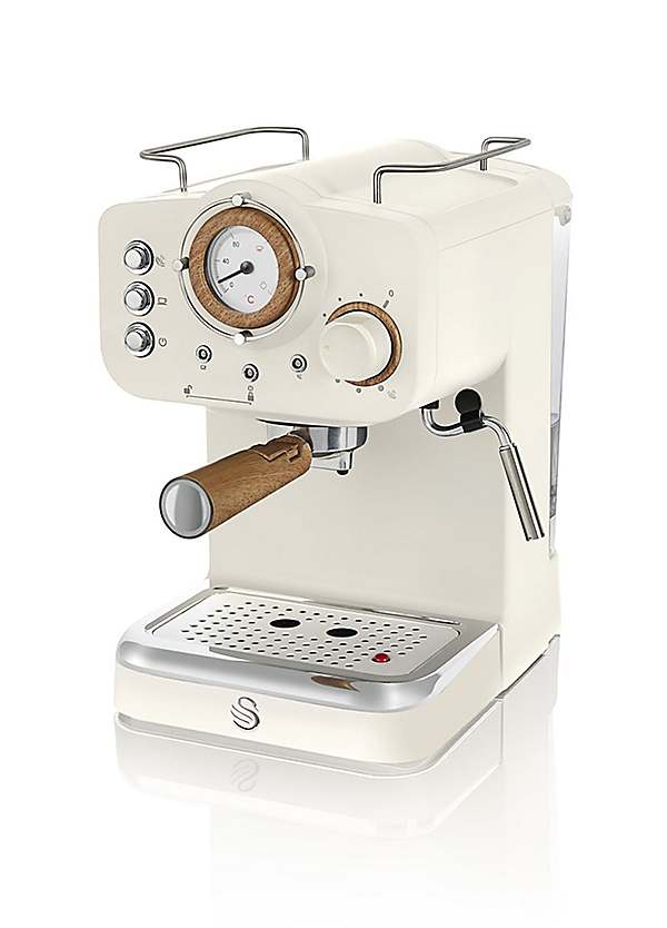 SK22110WHTN Nordic Espresso Coffee Machine with Milk Frother