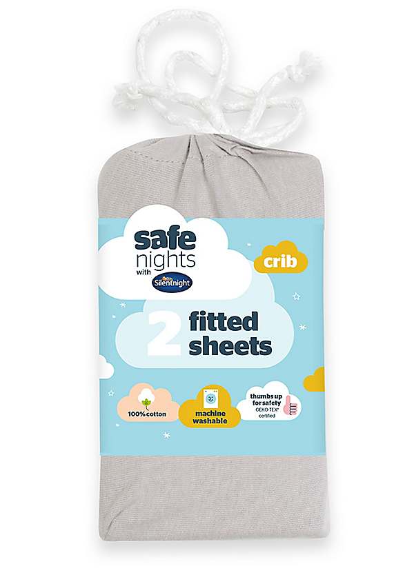 Swinging crib fitted outlet sheets