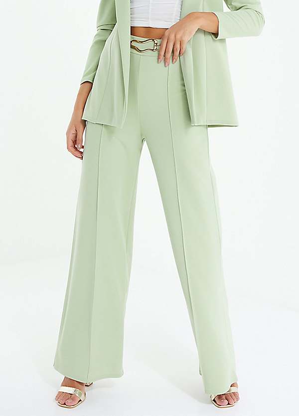 Quiz wide hot sale leg trousers