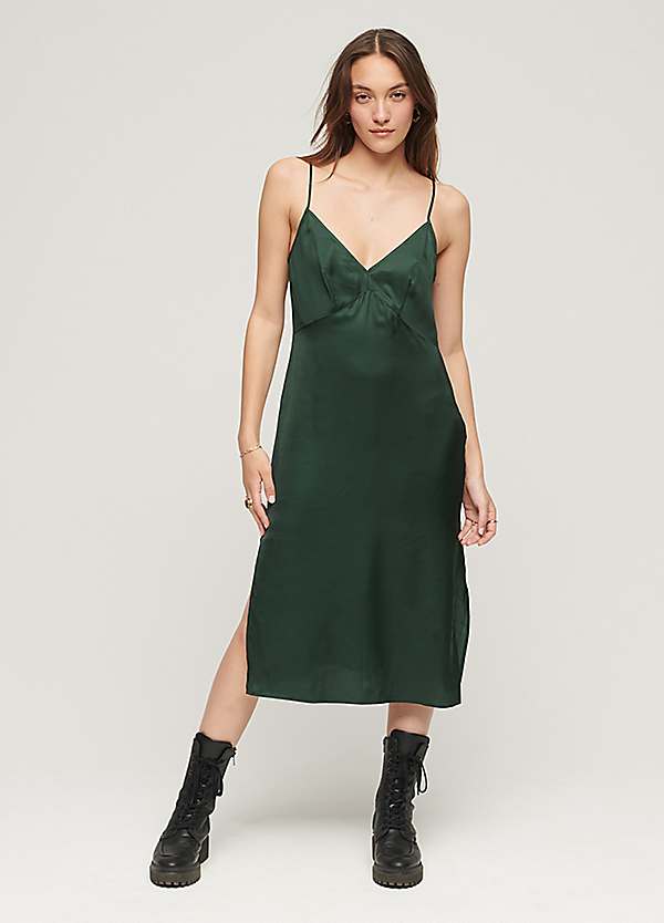 Cami slip dress midi online