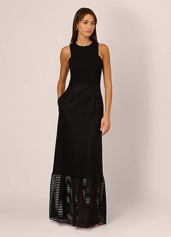 Shadow Stripe Gown by Adrianna by Adrianna Papell