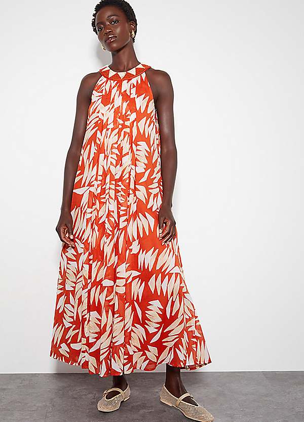 Shelly Sleeveless Printed Maxi Dress by Monsoon