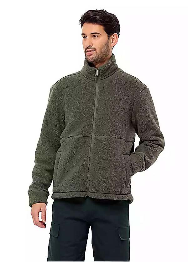 Sherpa zip up jacket online