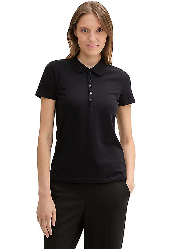 Short Sleeve Polo Shirt by Tom Tailor Look Again