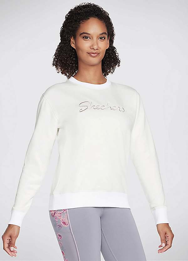 Signature Crew Neck Sweatshirt by Skechers | Look Again