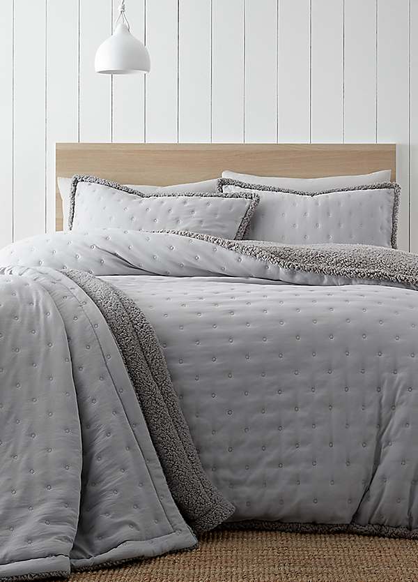 Sherpa duvet cover set sale