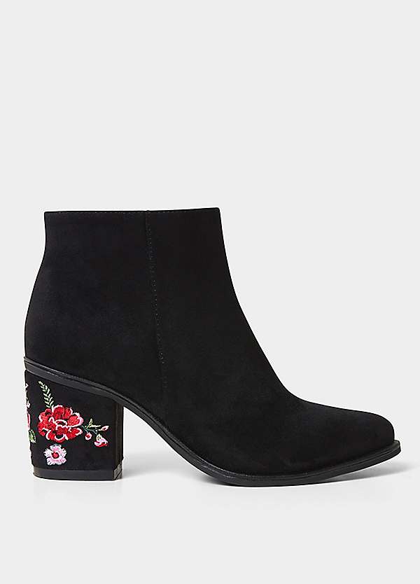 Simply Striking Embroidered Boots by Joe Browns Look Again