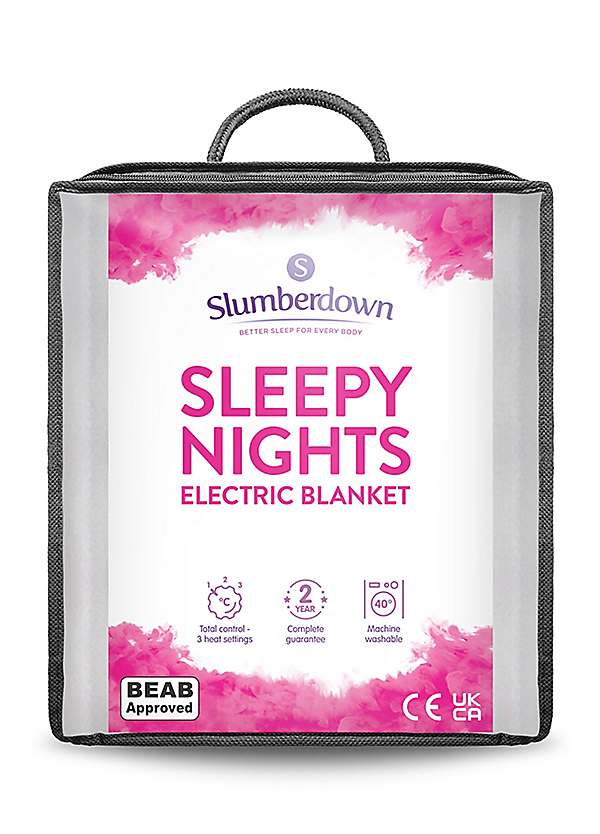 Sleepy Nights Electric Blanket by Slumberdown | Look Again