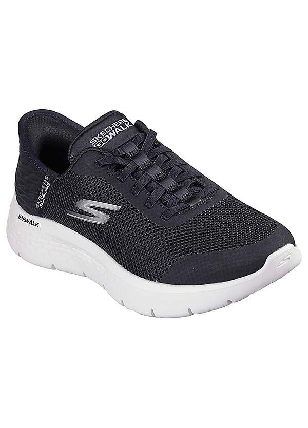 Skechers women's go walk shoes black online