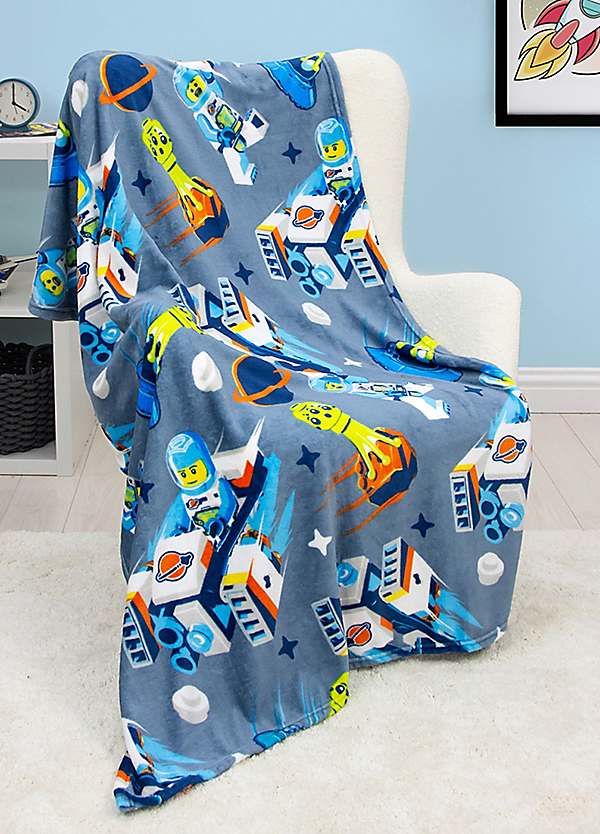 Space City Fleece Blanket by LEGO Look Again