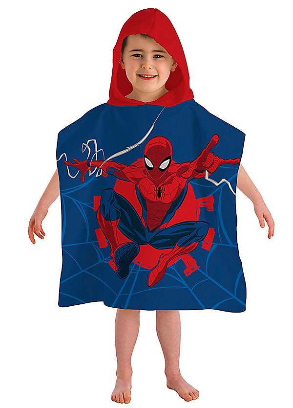 Spiderman towel with hood sale