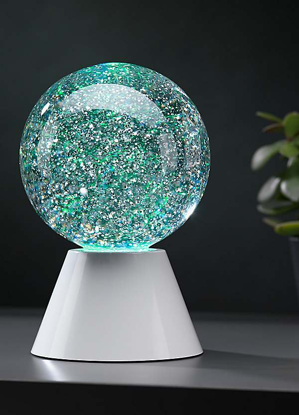 light up spinning ball