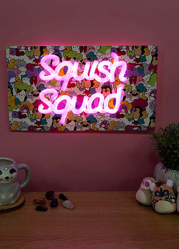 Squishmallows Squish Squad Neon Wall Light by Squishmallows