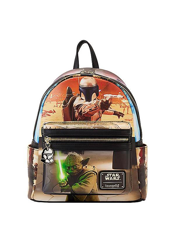 Star Wars Episode Two Attack of The Clones Scene Mini Backpack by Loungefly