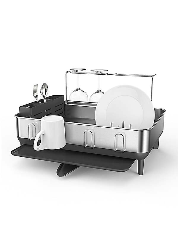 Steel Frame Dishrack by simplehuman Look Again