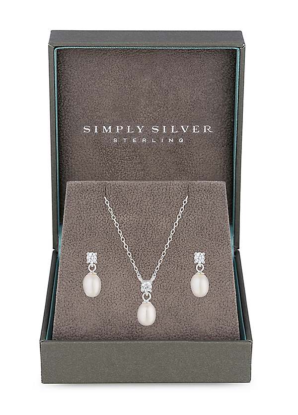 Simply silver necklace discount