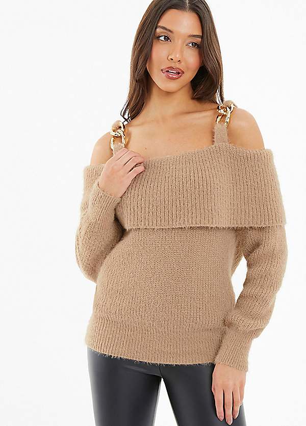 Shoulderless jumper on sale