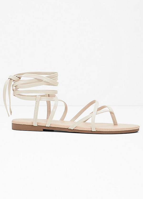 Strappy Toe Post Sandals by bonprix