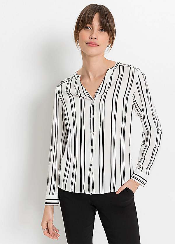 bonprix Stripy Viscose Shirt