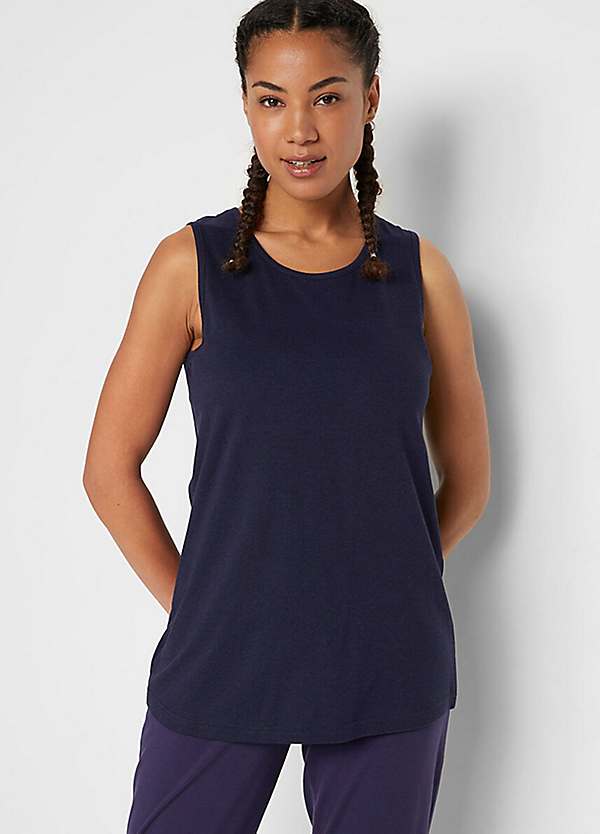 Sustainable Sleeveless Sports Top by bonprix