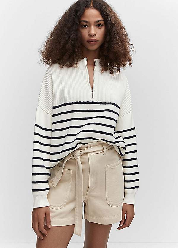 Mango one hotsell shoulder sweater