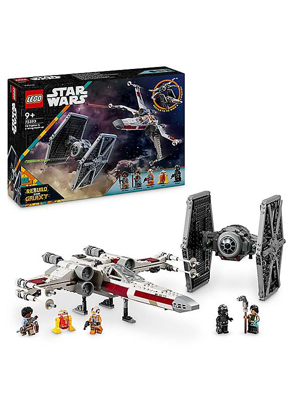 TIE Fighter X-Wing Mash-up by LEGO Star Wars Look Again