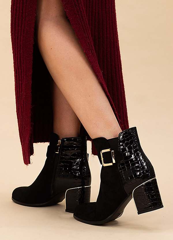 Look again ankle fashion boots