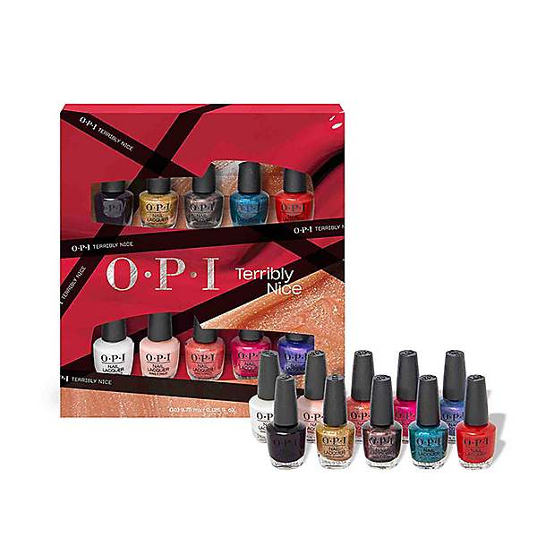 Terribly Nice Holiday Collection - Nail Lacquer 10 Mini Pack 10 x 3.75ml by  OPI