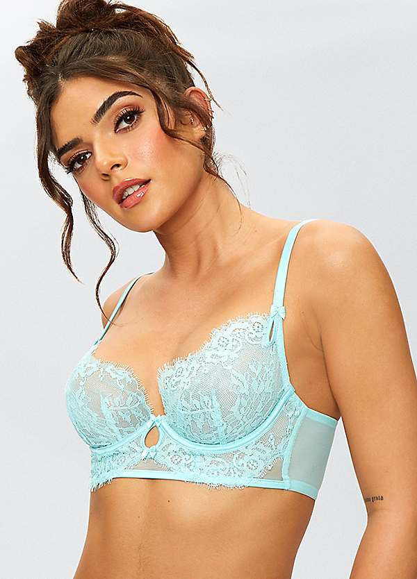The Blissful Non Padded Underwired Longline Plunge Bra by Ann Summers
