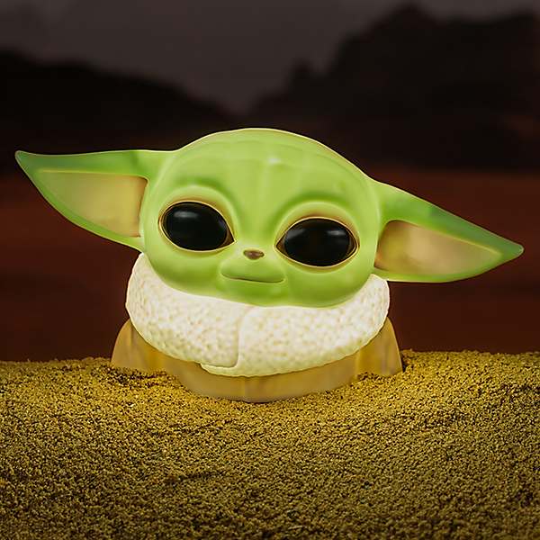 The Child Baby Yoda Desktop LED Light by Star Wars Look Again