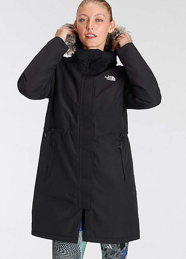 North face zaneck parka womens outlet grey