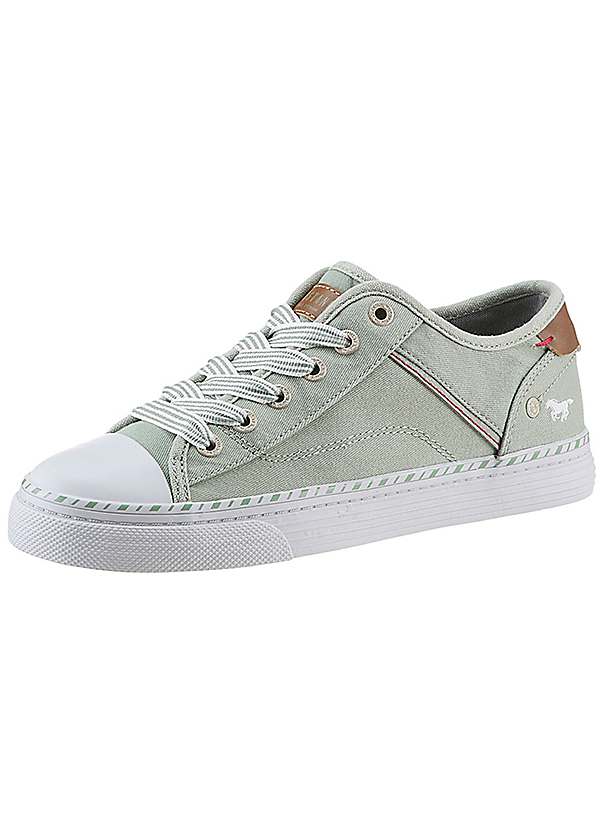Canvas Shoes Mustang Ladies Shoes Trainers By Mustang Look Again