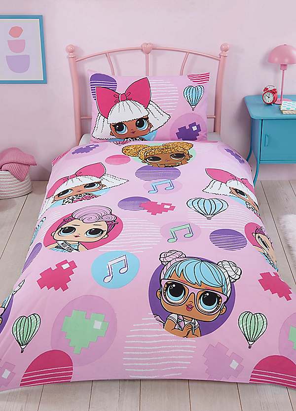 Lol doll duvet set best sale