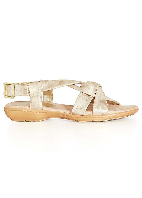 Evans hot sale strappy sandals