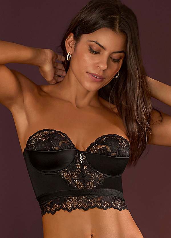 Underwired Multiway Half Cup Corset by Jette