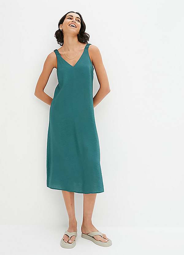 Plain strappy dress best sale