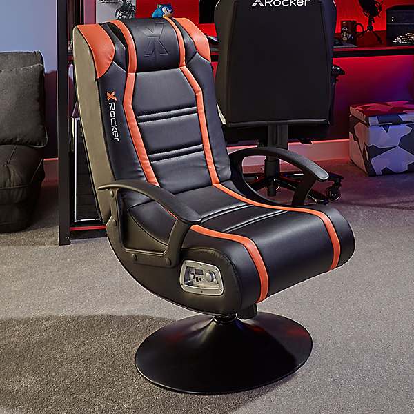 Gaming Chair Rocker with Speakers and Lights, Chimera RGB
