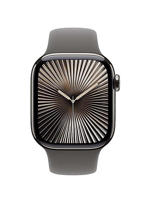 Watch Series 10 GPS Cellular 42mm Natural Titanium Case with
