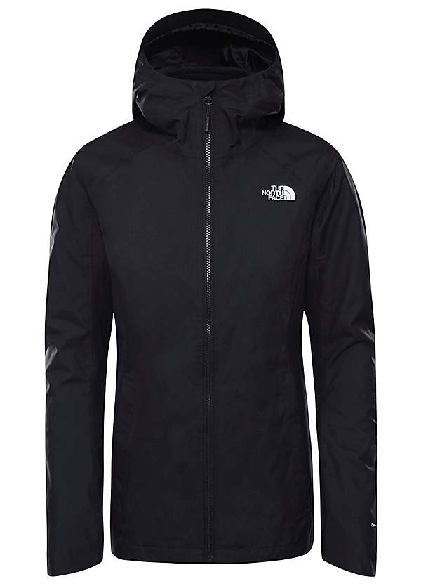 North face lined rain on sale jacket