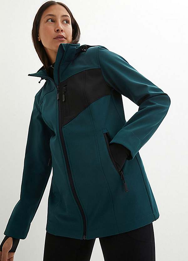 Women's champion hooded soft cheap shell jacket