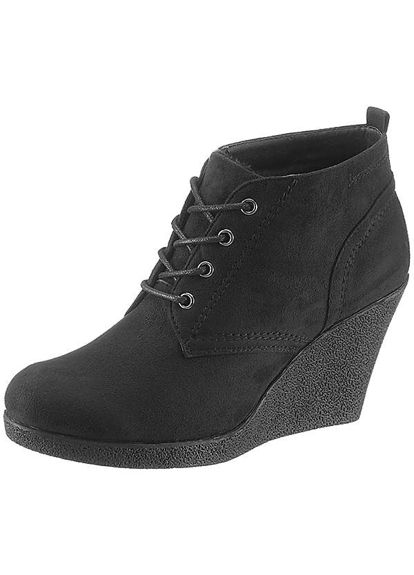 Wedge Ankle Boots by City Walk Look Again