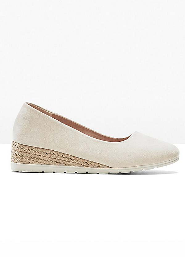 Wedge Heel Court Shoes by bonprix Look Again