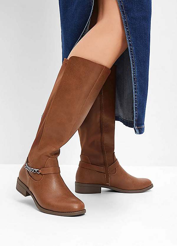 Wide Calf Boots by bonprix