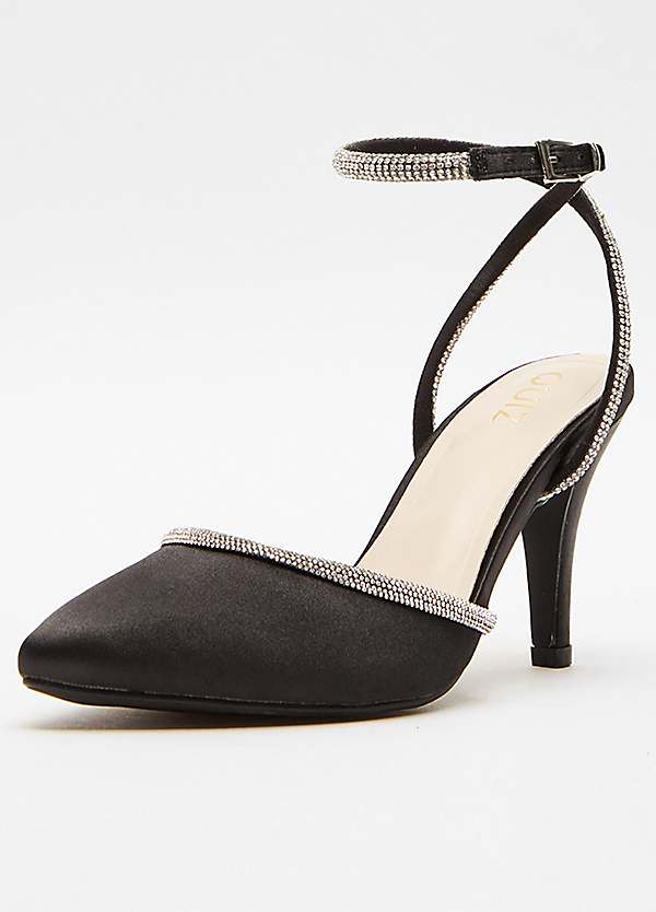 Diamante shoes wide fit online