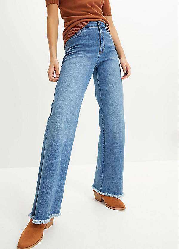Wide Leg Jeans by bonprix Look Again